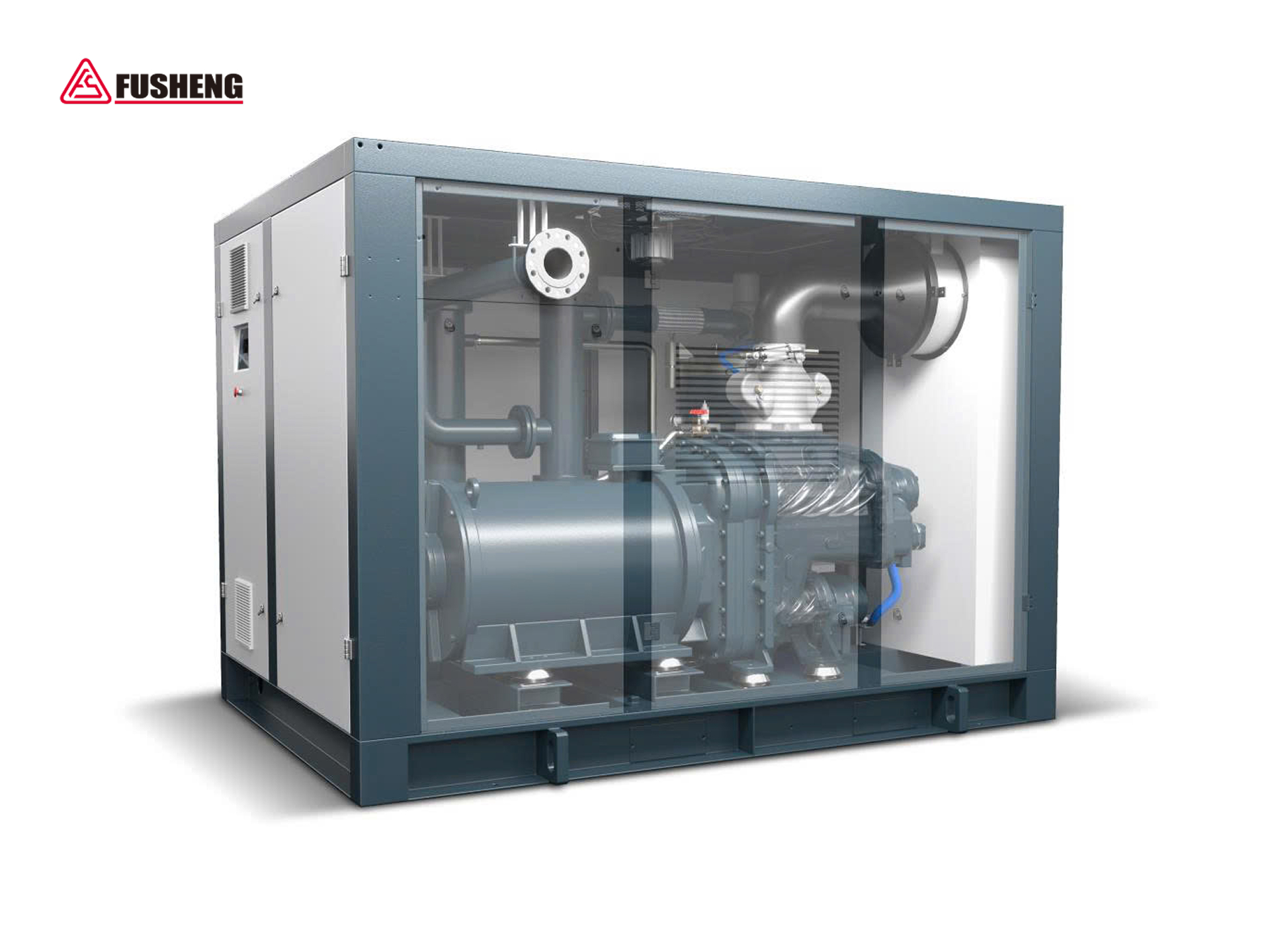 Máy Thổi Khí Trục Vít: Giải pháp khí áp suất thấp